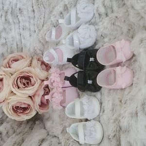 Adorable baby girl shoes bundle 🎀💖💫
